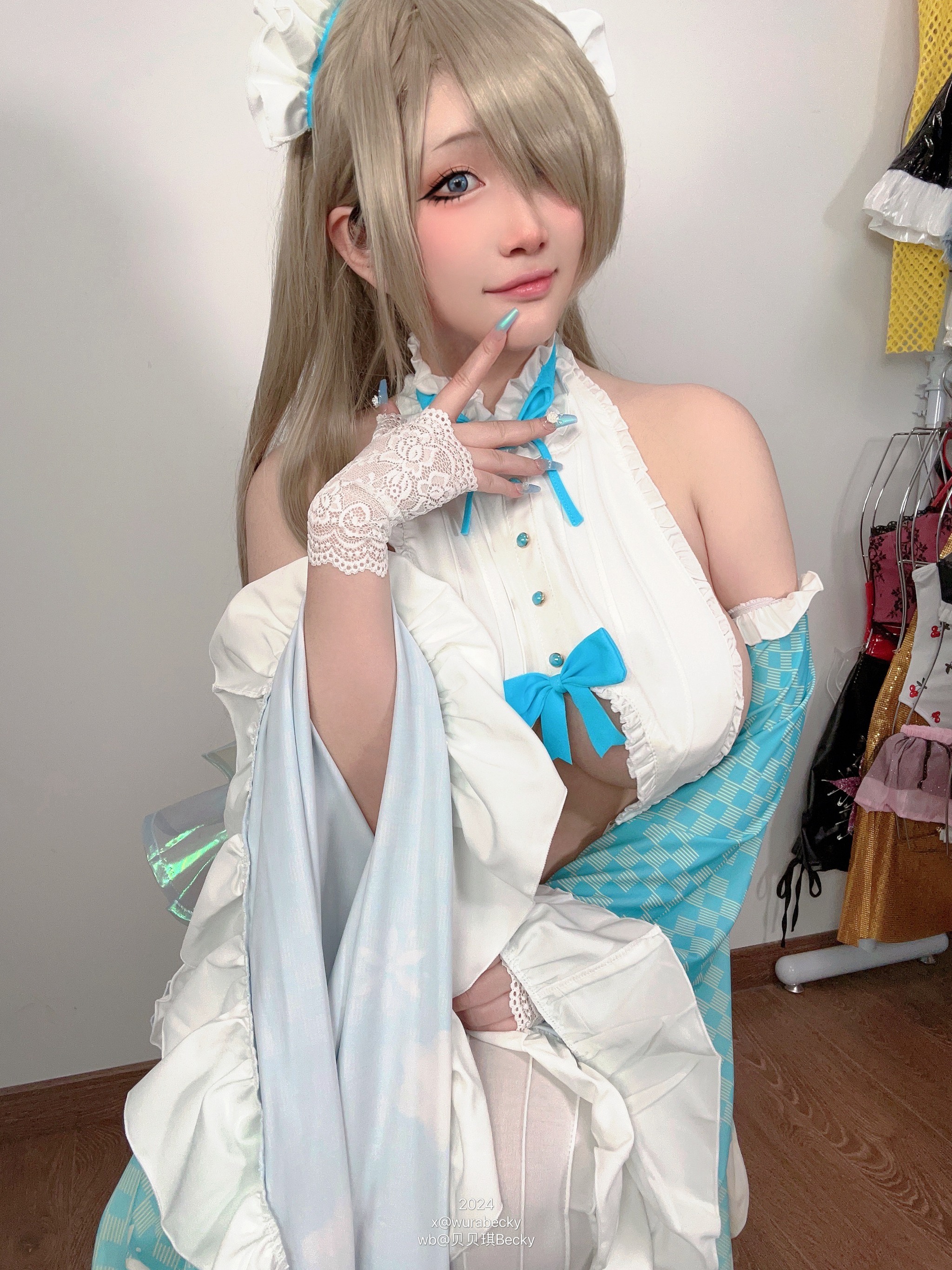 图片[1]-贝贝琪Becky – NO.008 明日奈同人[42P]-XikXak